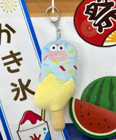 WEGO スイートチョコバナナモンスターぬいぐるみキーホルダー