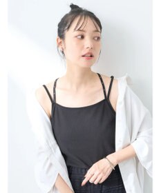 earth music&ecology キラキララインストーンキャミ