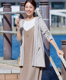 Tiaclasse 【小倉優子さん着用・UVケア・接触冷感】“やみつき”カットソーパーカーカーデ