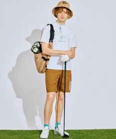 PW CIRCULUS 【MEN】メッシュカーゴショーツ ゴルフ