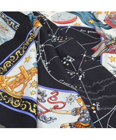 Marca ＜新柄！＞【伝統横濱スカーフ】星の神話 大判 シルクツイル スカーフ