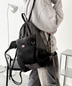 WEGO 【ユニセックス着用ITEM】別注Dickiesメッシュポケットナップサック