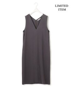 ICB 【WEB限定・洗える】BackSatinGeorgette ジャンパースカートワンピース