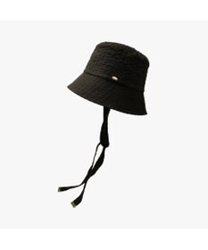 林八百吉商店 un chapeau　ひも付きチェックハット