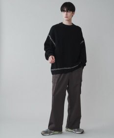 WEGO トロミ　ルーズカーゴスラックス