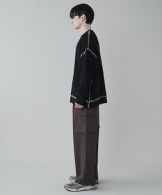 WEGO トロミ　ルーズカーゴスラックス