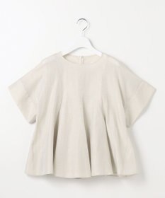 自由区 ブライトシアーシャンブレー ブラウス