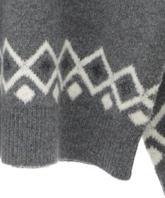 AMERICAN HOLIC フェアアイル柄ニットプルオーバー