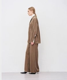 uncrave シアーベロアリブ シャツ