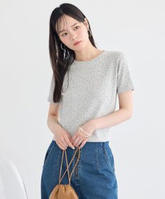 earth music&ecology アイレットミニ裏毛Tシャツ