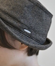 ATRENA 【Lサイズあり】ツイードポークパイ ハット