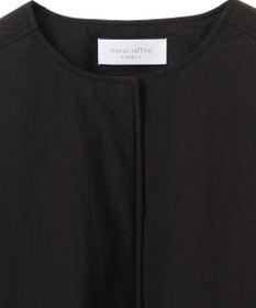 Green Parks シームレスライト中わたノーカラーブルゾン