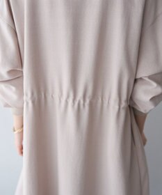 YECCA VECCA ノーカラーラペルロングコート