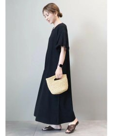 AMERICAN HOLIC 袖コンシャスＶネックカットワンピース