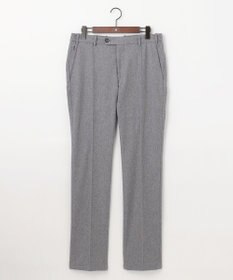 JOSEPH ABBOUD 【ウエストも伸びる！/ハイパワーストレッチ/洗える】2WAYストレッチ メルトンジャージーパンツ