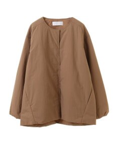 Green Parks シームレスライト中わたノーカラーブルゾン