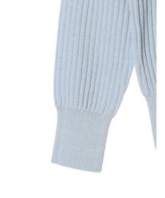 Green Parks 洗える　スクエアネックリブニットプルオーバー