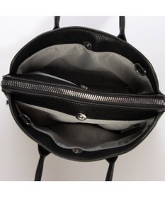 UNBILLION カシュカシュ cachecache / シボフェイクレザー2wayミニバッグ