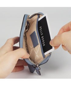 PELLE BORSA ラウンドファスナーキーポーチ Comfy コンフィー 6712