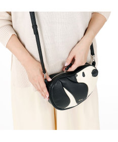 ★未使用品・入手困難★IBIZA アニマーダ パンダ ショルダーバック 斜め掛け アニマーダ 牛革 ショルダーバッグ(S)(パンダ) / IBIZA