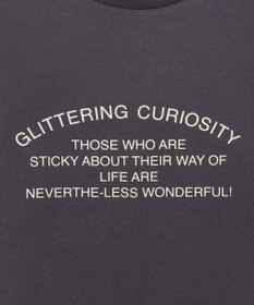 ANY L フロッキーロゴフレンチスリーブTシャツ