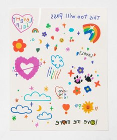 WEGO セットタトゥーシールB