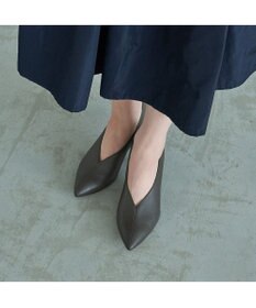 MODE ET JACOMO <carino>カバードポインテッドトゥパンプス