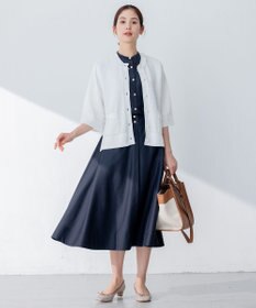 組曲 【洗える・涼感】シアーボイル スカート