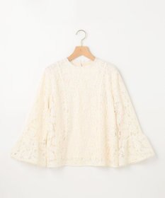組曲 L 【23SS】ラッセルフラワーレースブラウス