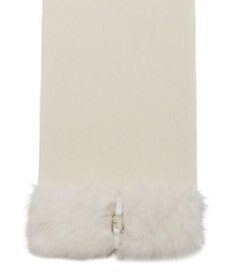 MOONBAT 【WEB限定】FURLA ウール100％×ベルト付きファーマフラー