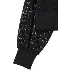 earth music&ecology ラッセルレースカーディガン