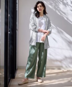 ANY L 【洗濯機可能/接触冷感/UVケア/イージーケア】清涼リラックスパンツ