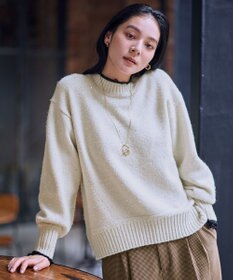 ANY スパンコールニット