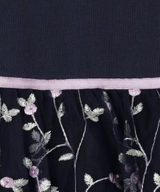 ANY KIDS 刺繍チュールガーリー ワンピース