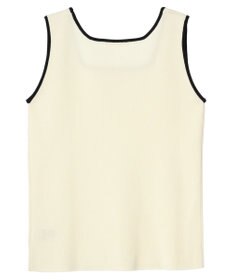 Green Parks ノースリーブスクエアニットプルオーバー