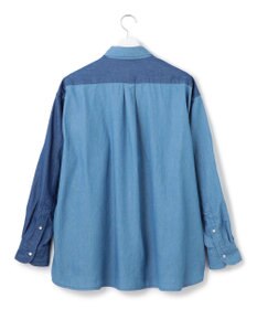 J.PRESS YORK STREET 【UNISEX】クレイジーパターン デニムシャツ