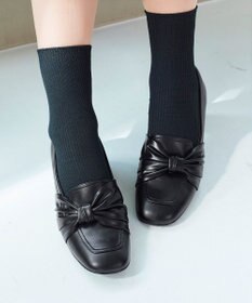 Tiaclasse 【安田美沙子さん着用】リボンローファー