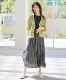 ANY メッシュカーディガン