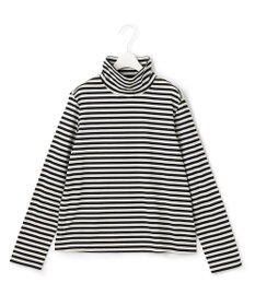 ICB 【洗える】CottonSingleJersey ハイネックプルオーバー