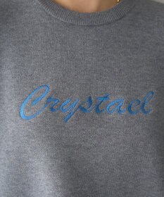 YECCA VECCA 刺繍ロゴニット