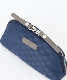 Y'SACCS ドットジャカード　コスメポーチ