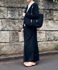 ACE BAGS & LUGGAGE UNTRACK PARK/TC コットン 横型トートバッグ M 60062 アントラック