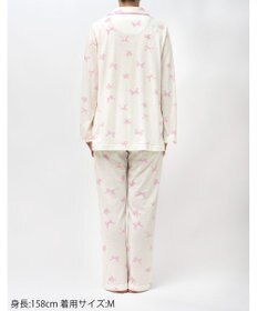 Wing パジャマ 綿100%(本体) 3Lまで対応 大きいサイズ 長袖 長ズボン レディース EP7049 ウイング／ワコール