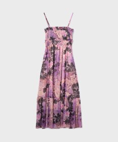 GRACE CONTINENTAL タイダイリーフプリントワンピース