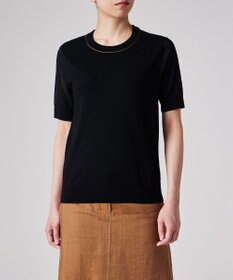 Paul Smith 【洗える】シアー コンビネーション ニット