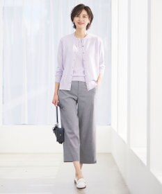 J.PRESS LADIES S 【洗える】 BASIC HI-COTTON カーディガン