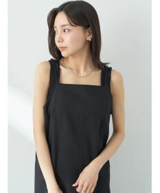 earth music&ecology ＳＥＴ２点ヘリンボーンベスト＋キャミドレ