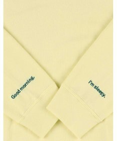 une nana cool 【綿混】あくびのお嬢さんの裏毛フーディーパジャマ