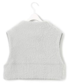 ICB ヘアリーショートジレ