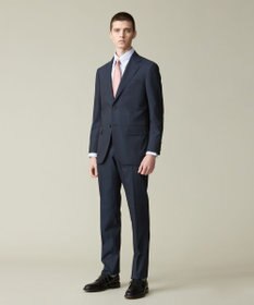 J.PRESS MEN 【ESSENTIAL CLOTHING】インディゴルック マイクロヘリンボーン スーツ